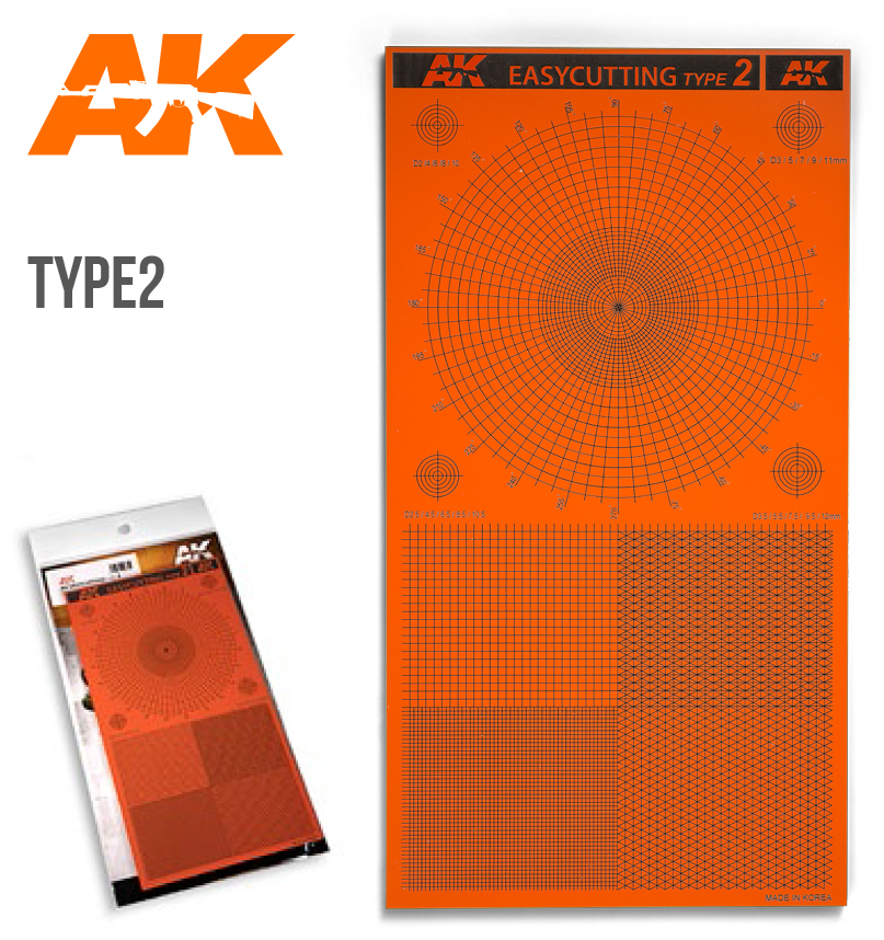 AK Interactive EASYCUTTING BOARD TYPE 2