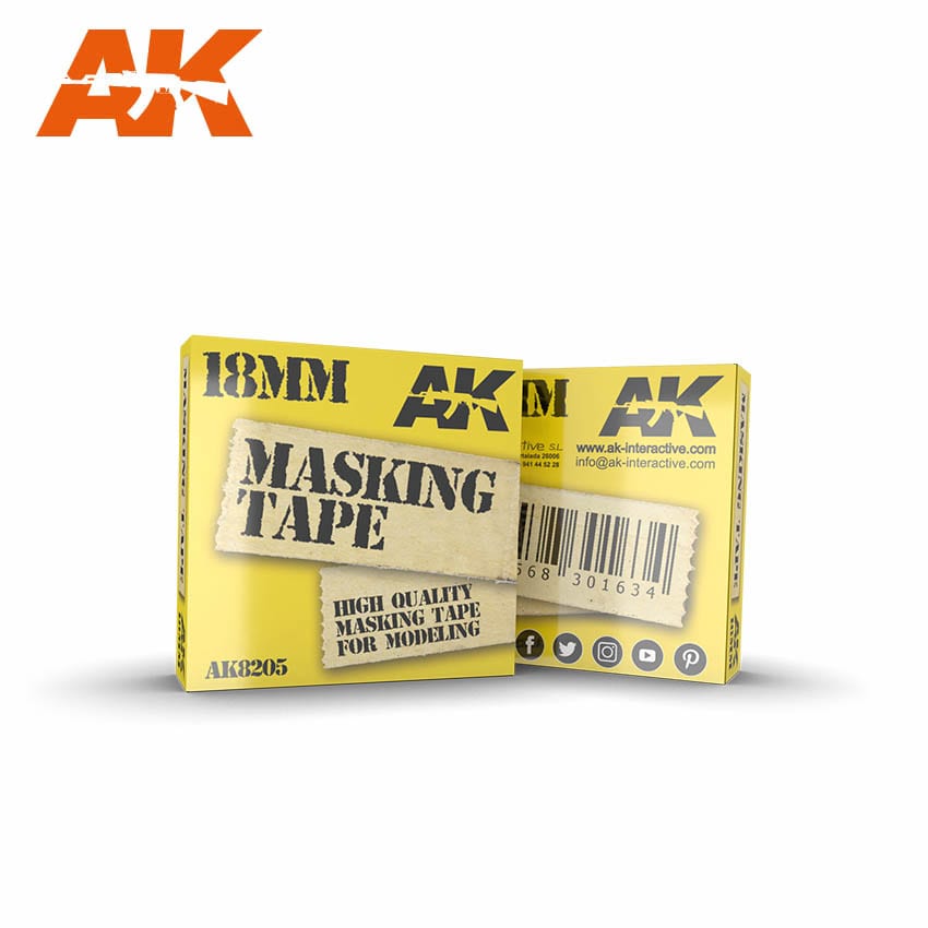 AK Interactive Masking Tape 18mm