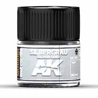 AK Interactive Silbergrau -Silver Grey RAL 7001 10ml