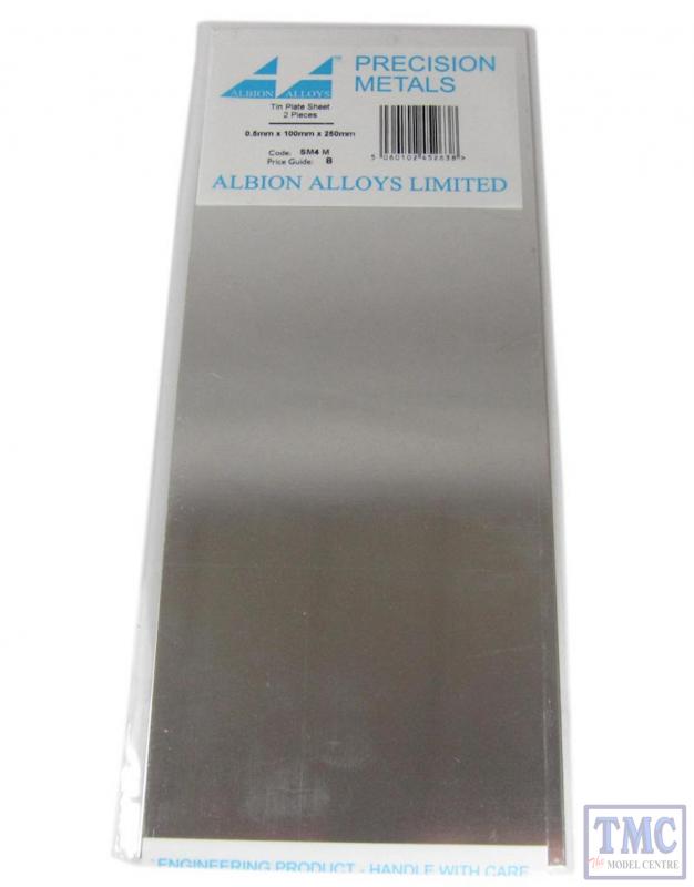 Albion Alloys Tin Plate Sheet - 0,5 mm