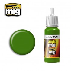 Ammo Mig Jimenez Crystal Acrylics - Green Periscope (And Tail Light On)