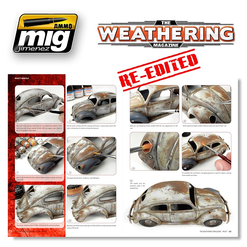 Ammo Mig Jimenez UTGTT The Weathering Magazine #1, Rust.
