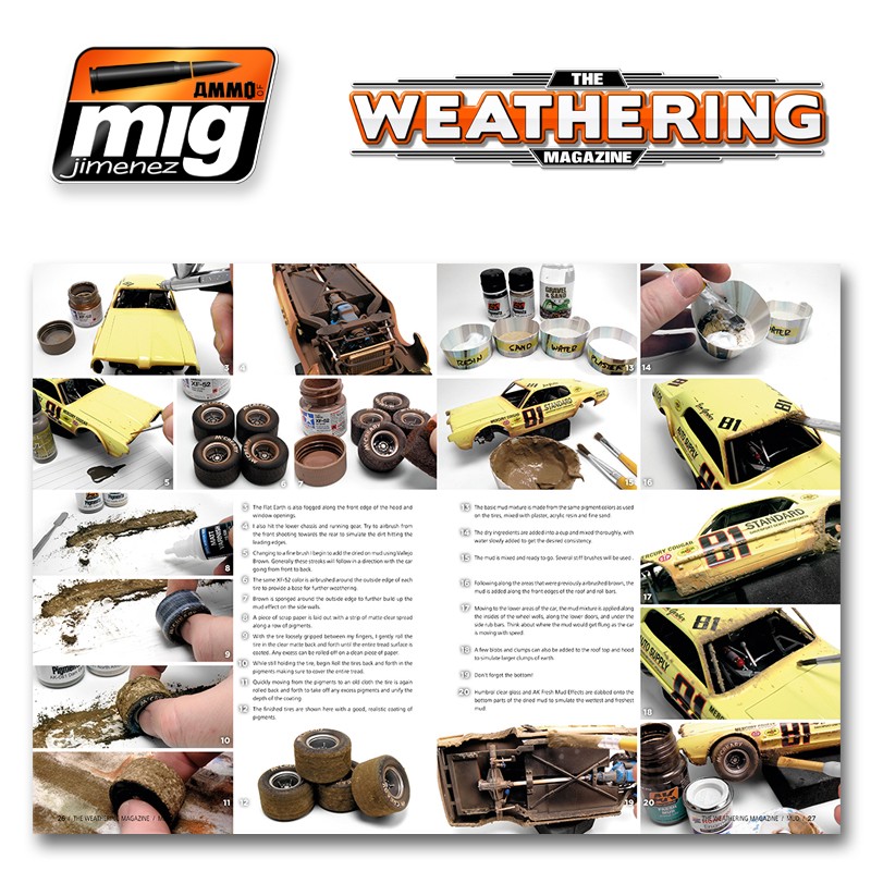 Ammo Mig Jimenez UTGTT  The Weathering Magazine #5, Mud
