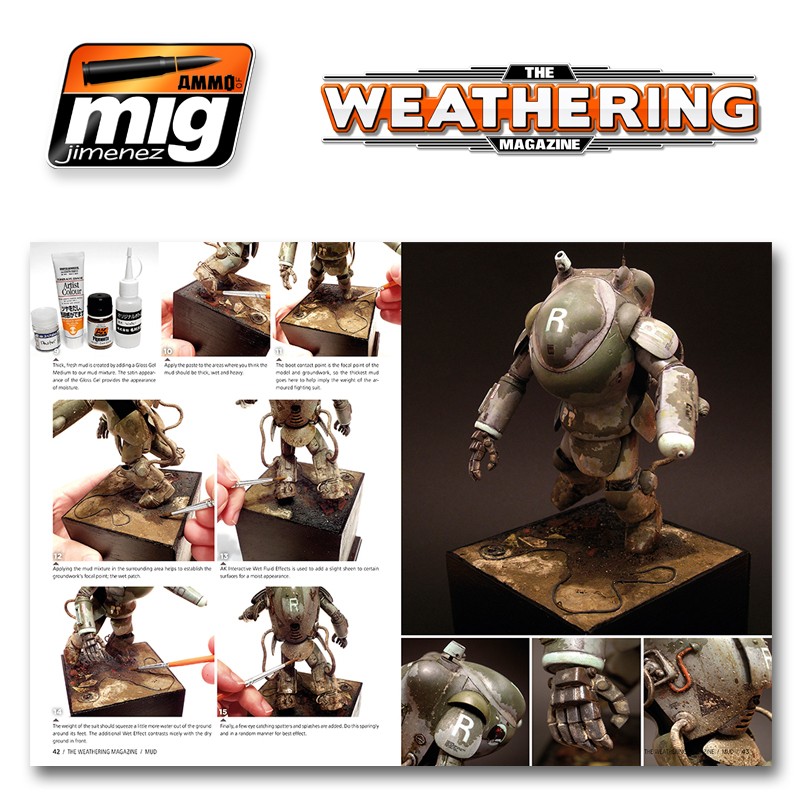 Ammo Mig Jimenez UTGTT  The Weathering Magazine #5, Mud