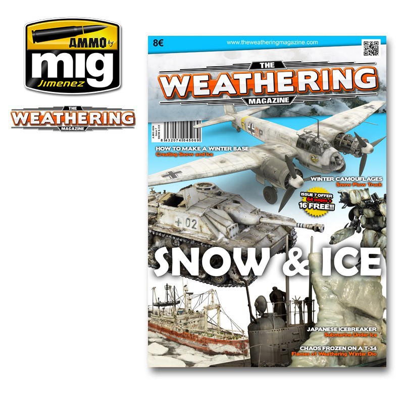 Ammo Mig Jimenez The Weathering Magazine #7, Snow and Ice.