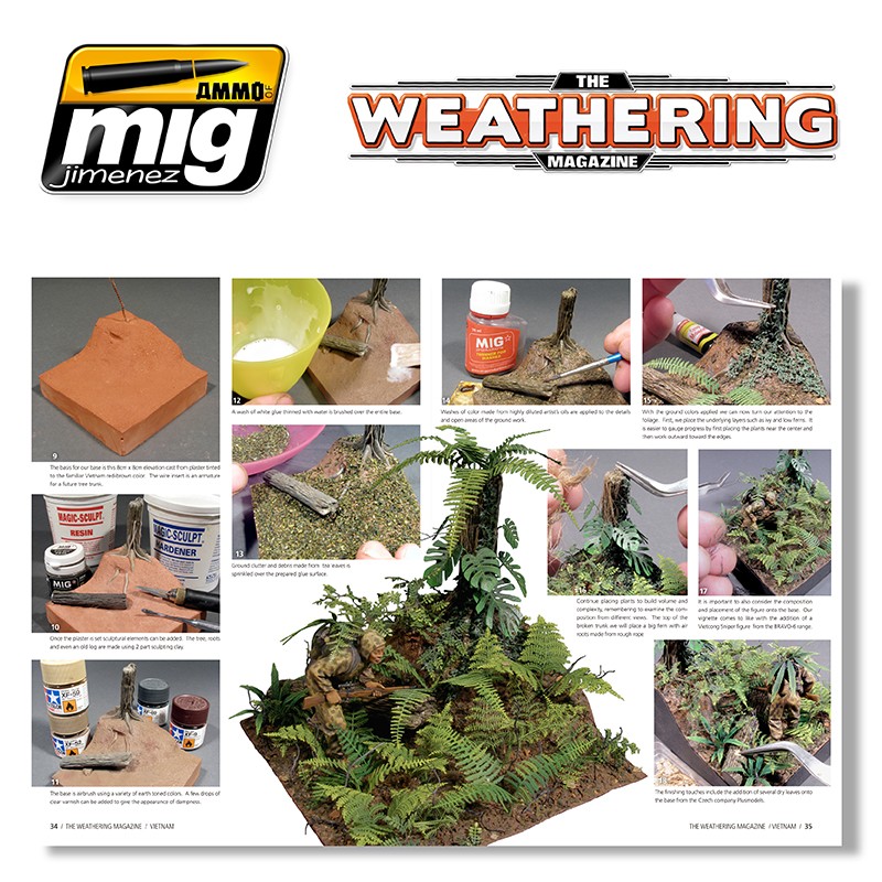 Ammo Mig Jimenez UTGTT The Weathering Magazine #8, Vietnam.