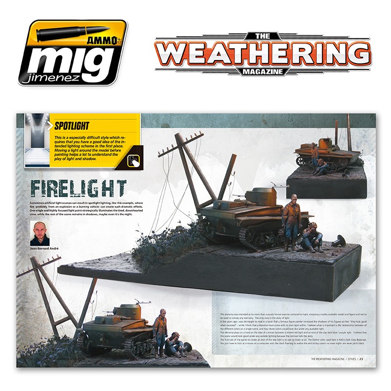 Ammo Mig Jimenez The Weathering Magazine #12, Styles.