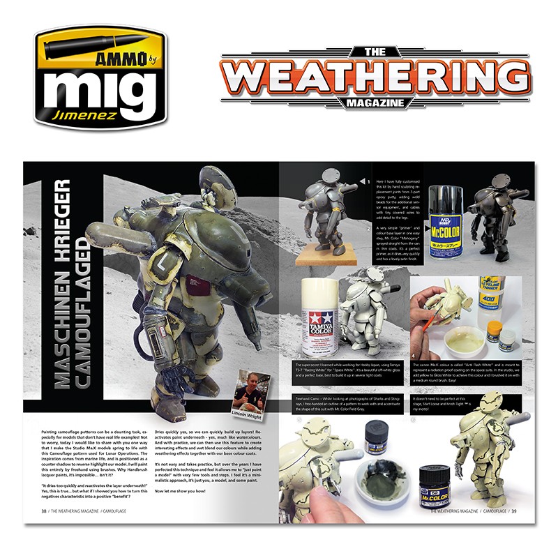 Ammo Mig Jimenez The Weathering Magazine #20, Camouflage