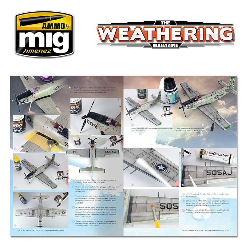 Ammo Mig Jimenez The Weathering Magazine #23, Diecast