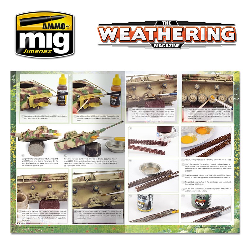 Ammo Mig Jimenez The Weathering Magazine #28, Four Seasons