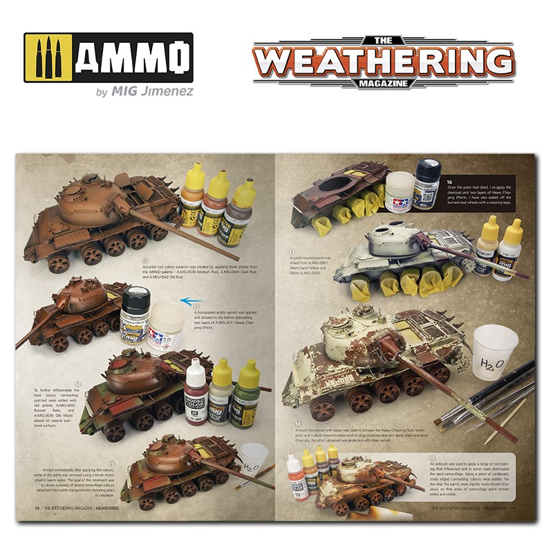 Ammo Mig Jimenez The Weathering Magazine #30: ABANDONED