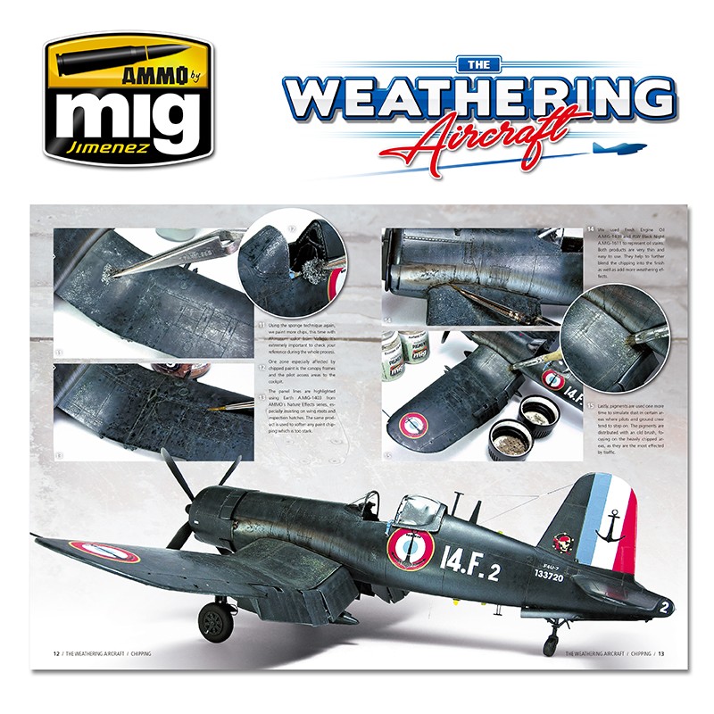 Ammo Mig Jimenez The Weathering Aircraft, Chipping