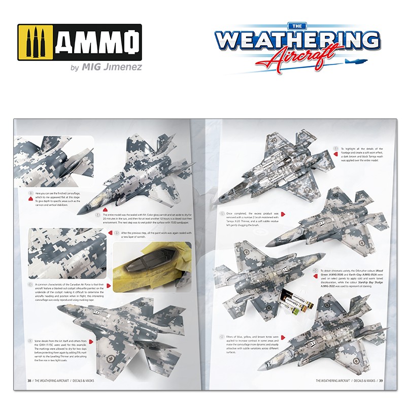 Ammo Mig Jimenez The Weathering Aircraft - 17. DECALS & MASKS