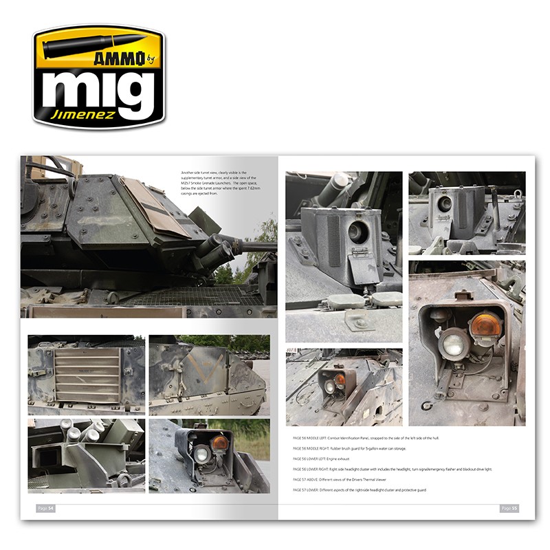 Ammo Mig Jimenez M2A3 Bradley Fighting Veh. in Europe in Detail vol.1