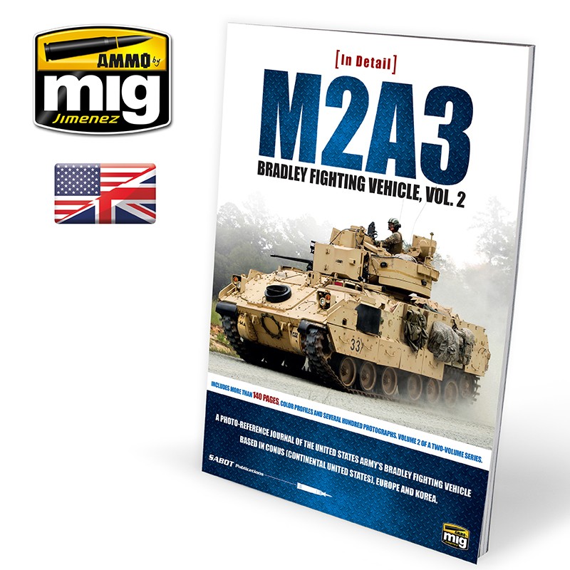 Ammo Mig Jimenez M2A3 Bradley Fighting Veh. in Europe in Detail vol.2