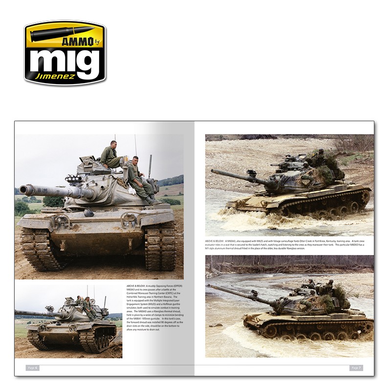 Ammo Mig Jimenez M60A3 Main Battle Tank Vol. 1 - Book