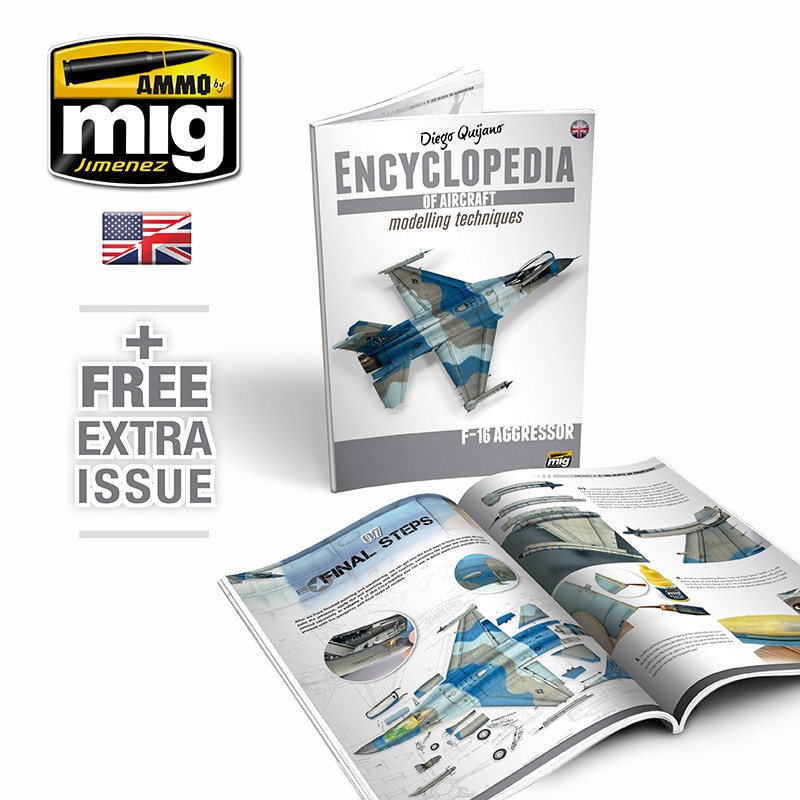 Ammo Mig Jimenez Encyclopedia of Aircraft Modelling Techniques, Complete Collection (utgngen)