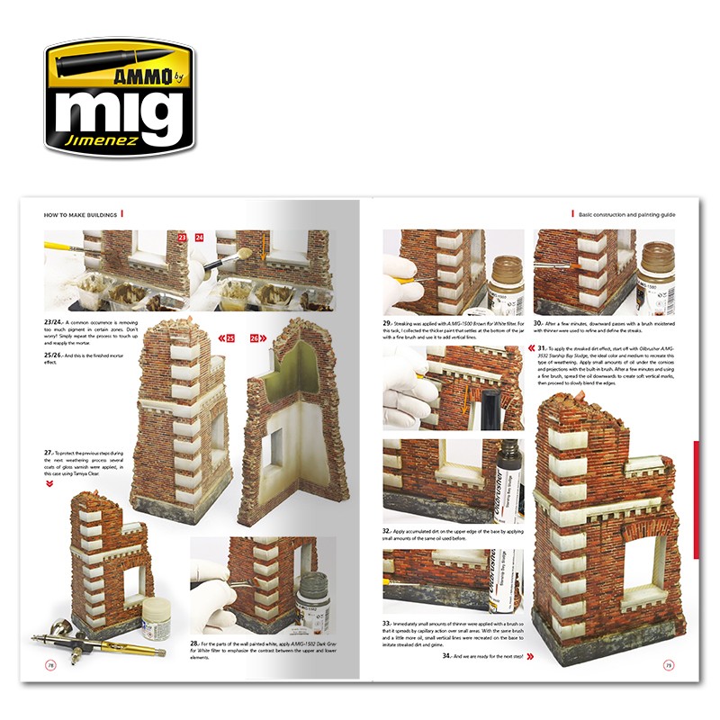 Ammo Mig Jimenez How to Make Buildings, Basic Construction and Painting Guide