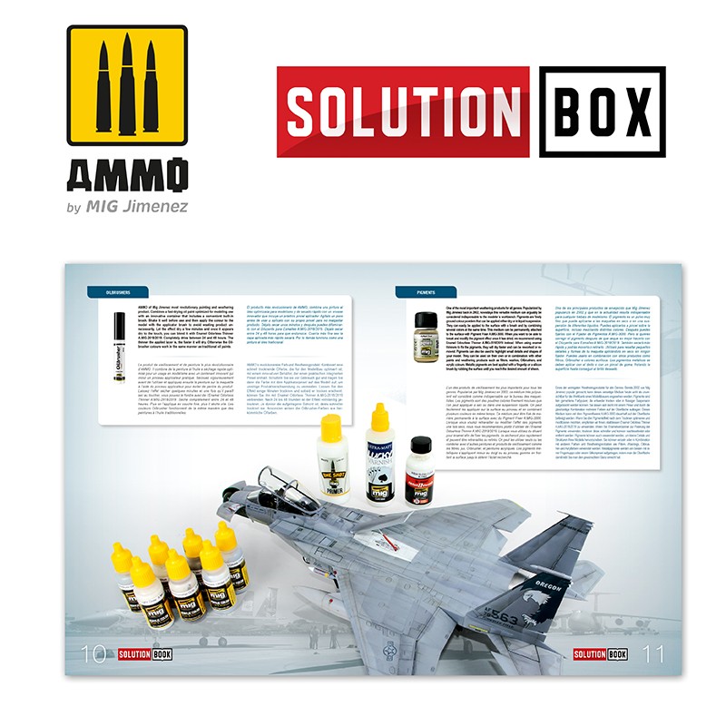 Ammo Mig Jimenez How to Paint USAF/USN Grey Fighters - Solutions Book (UTGNGEN)