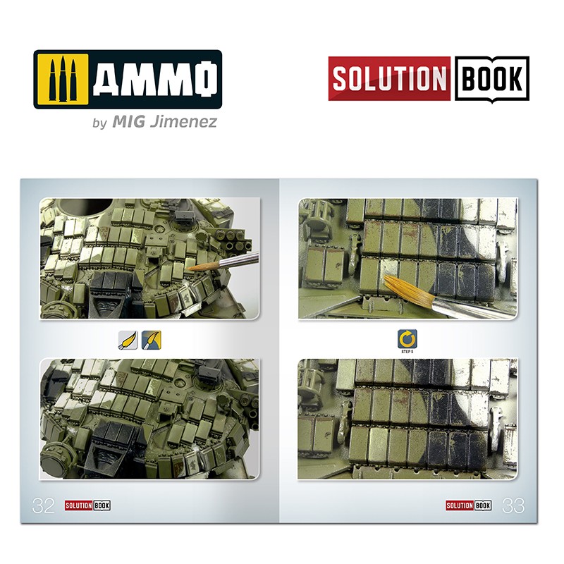 Ammo Mig Jimenez How to Paint Modern Russian Tanks - Solution Book