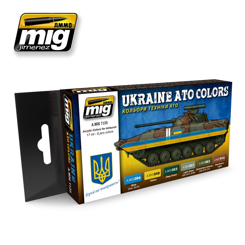 Ammo Mig Jimenez Ukraine ATO Colors