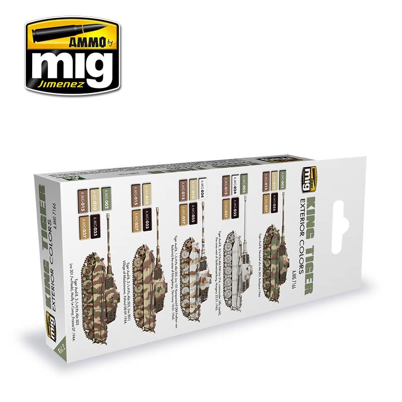 Ammo Mig Jimenez King Tiger Exterior Color (special Takom edition) VOL.2