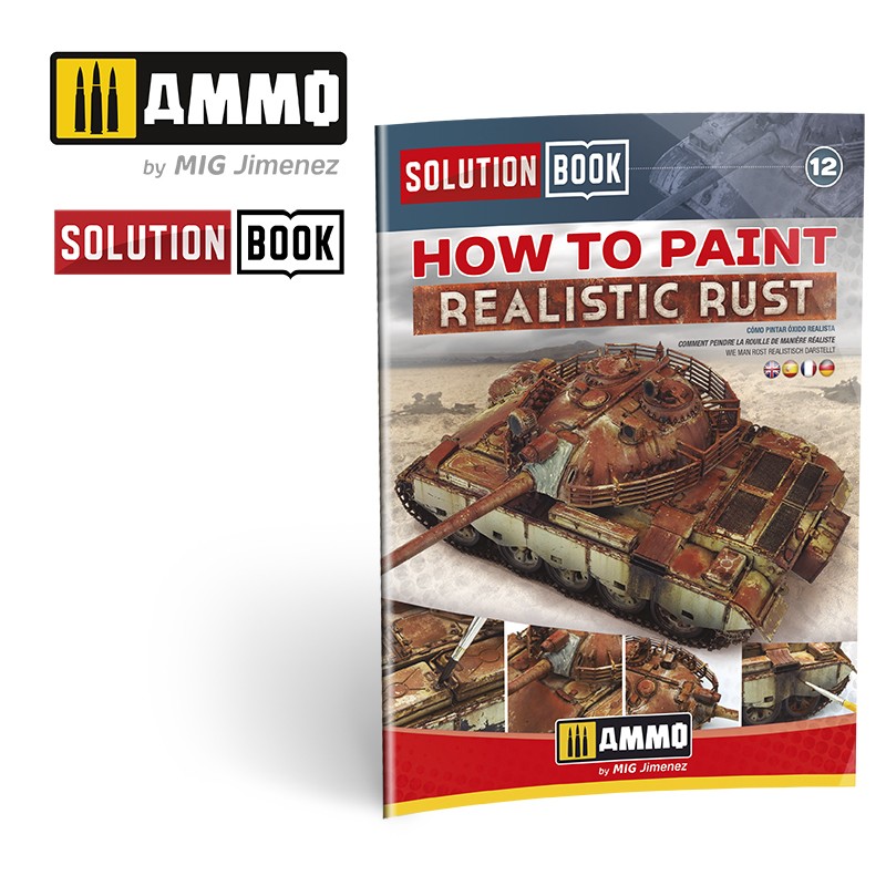 Ammo Mig Jimenez SOLUTION BOX - Realistic Rust