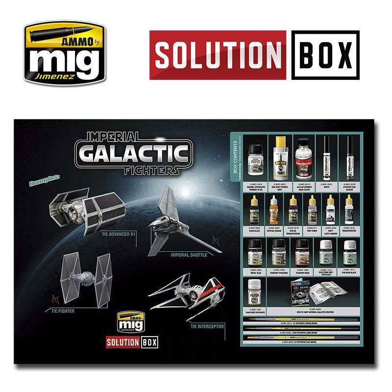 Ammo Mig Jimenez Imperial Galactic Fighters Solution Box