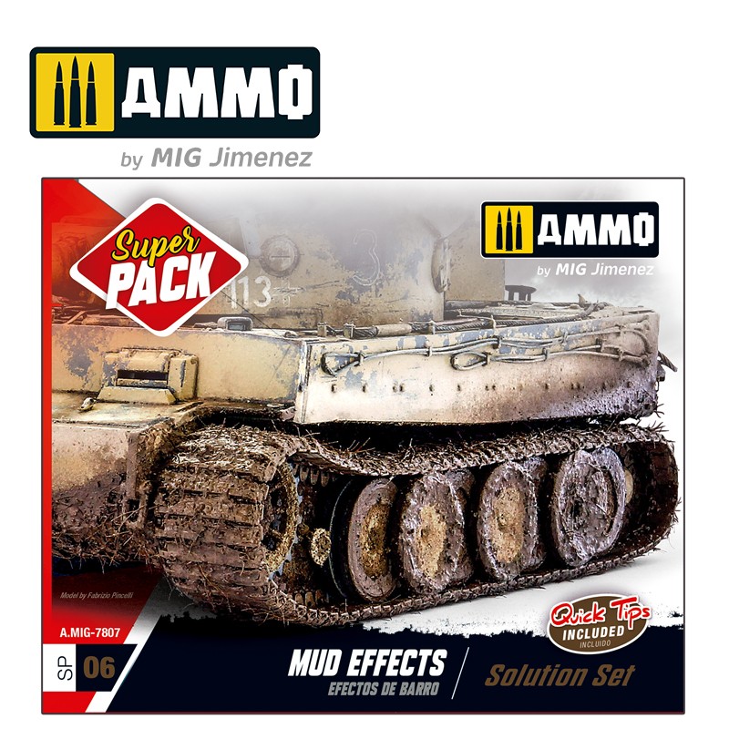 Ammo Mig Jimenez Mud Effects Solution Set