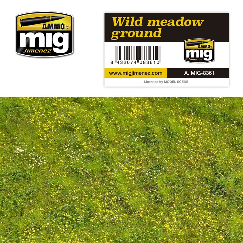 Ammo Mig Jimenez Grass Mat -Wild Meadow Ground