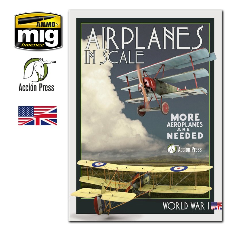 Ammo Mig Jimenez Airplanes in Scale - Vol III - World War I