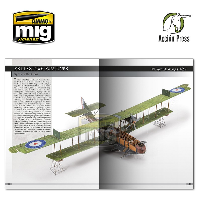 Ammo Mig Jimenez Airplanes in Scale - Vol III - World War I