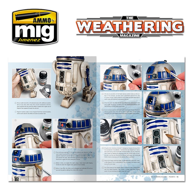 Ammo Mig Jimenez The Weathering Magazine #19, Pigments
