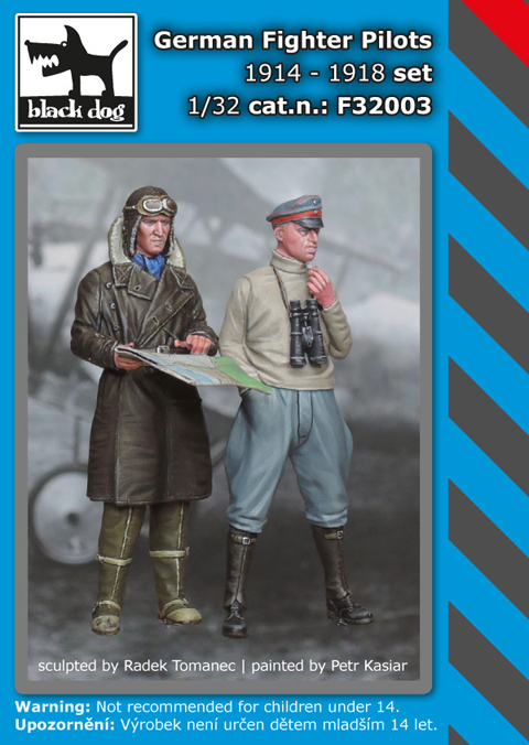 Black Dog German Fighter Pilots set 1914-1918