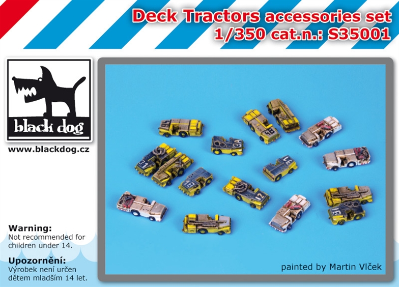Black Dog Deck Tractors Accessories Set