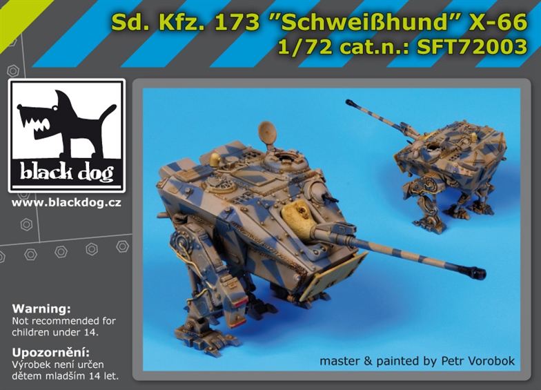 Black Dog Sd.Kf3.173 Schweibhund X-66 (sci-fi)
