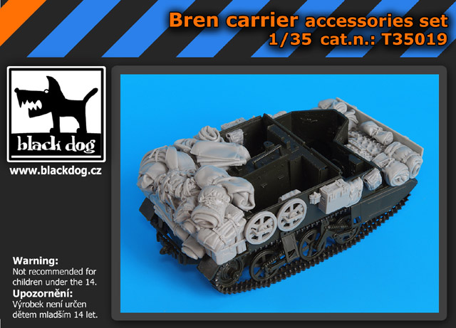 Black Dog Bren Carrier Accessories Set