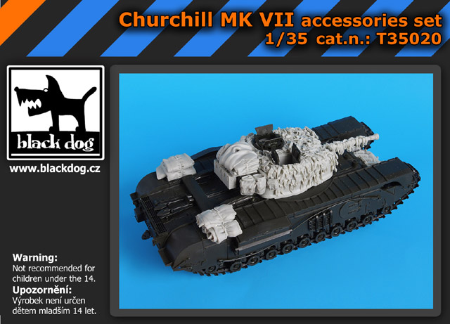 Black Dog Churchill Mk.VII - Accessory Set (TAM)