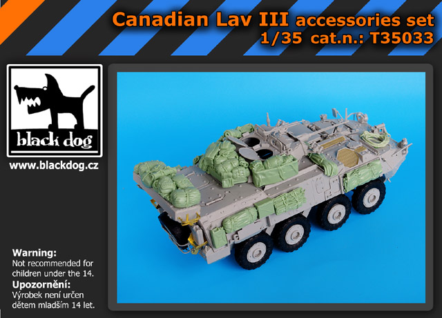 Black Dog Canadian LAV III - Accessories Set (TRU)