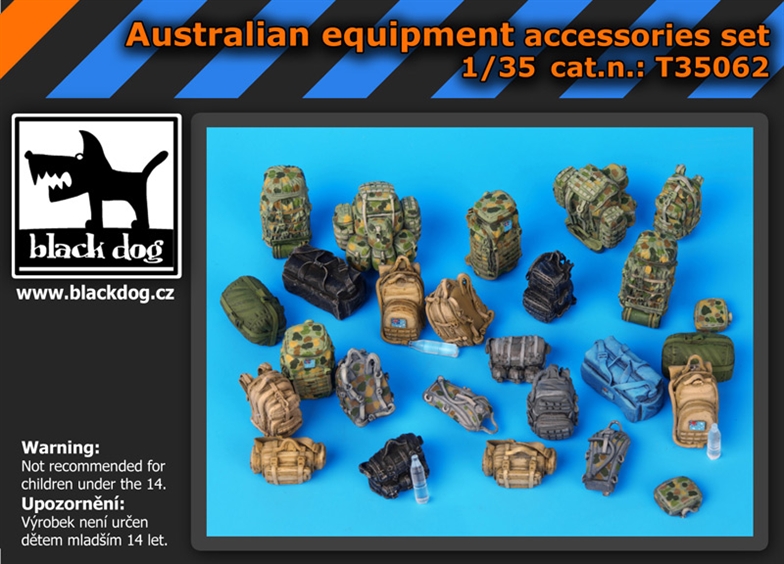 Black Dog Australian Equipment Accessories Set