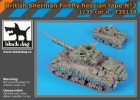 Black Dog British Sherman Firefly hessian tape No2
