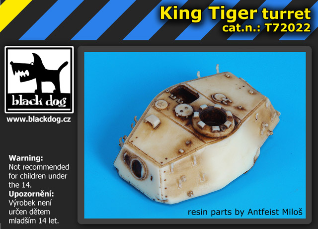 Black Dog King Tiger - Turret (DRA)