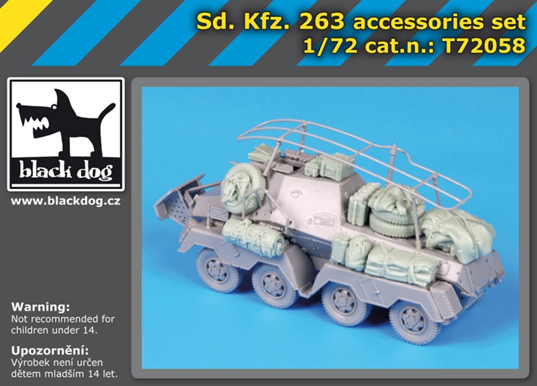 Black Dog Sd.Kfz. 263 accessories set