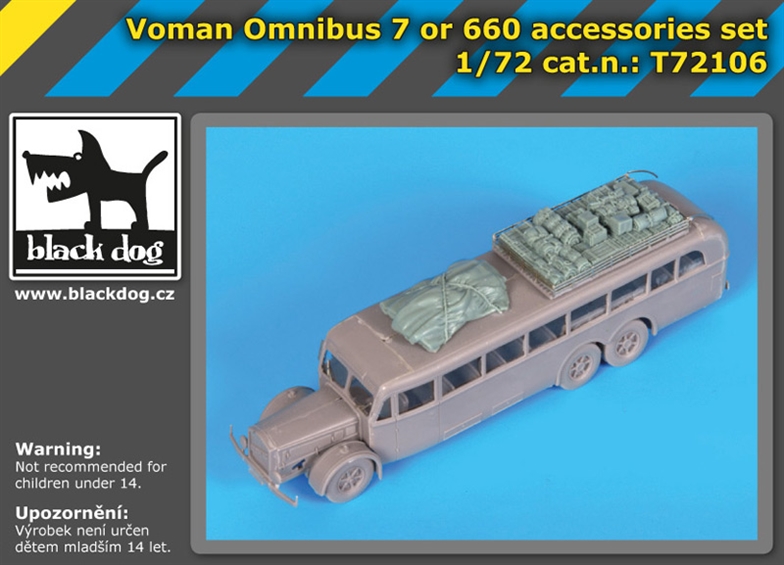 Black Dog Voman Omnibus 7 or 660 accessories set