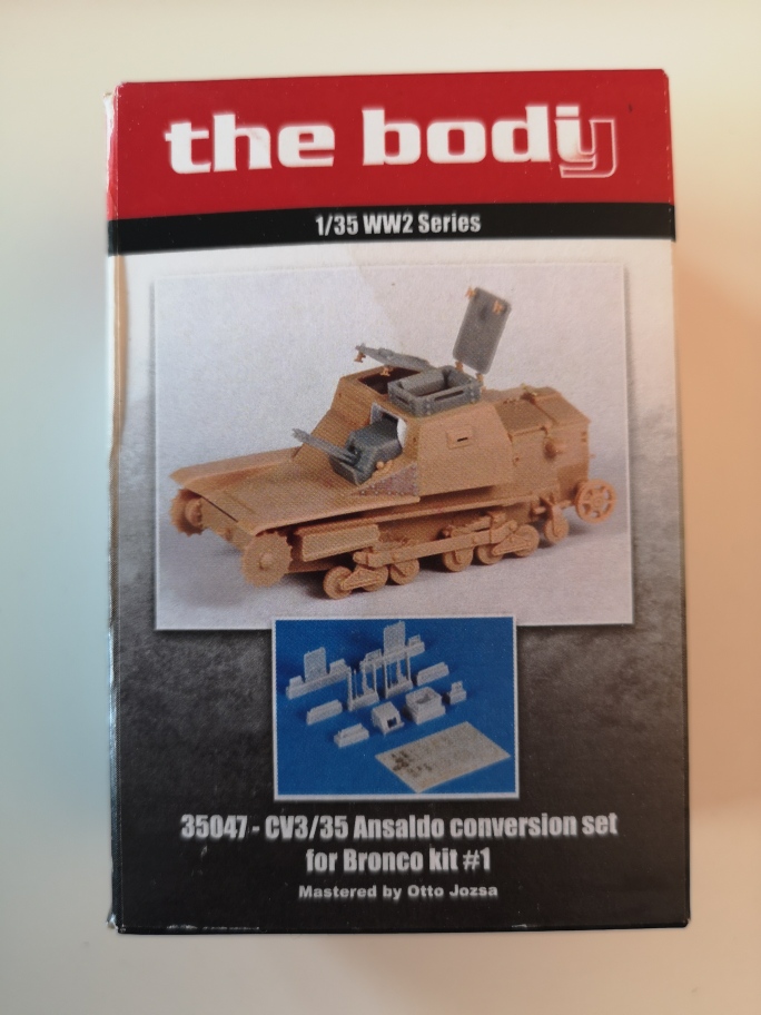 Bodi CV3/35 Ansaldo conversion set for Bronco kit #1