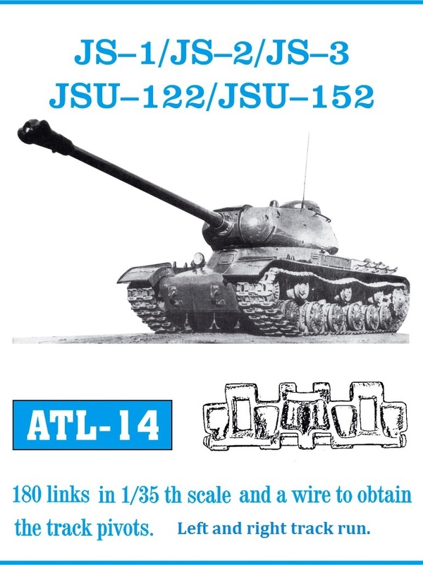Friulmodel JS-1/JS-2/JS-3/JSU-122/JSU-152 - Track Links