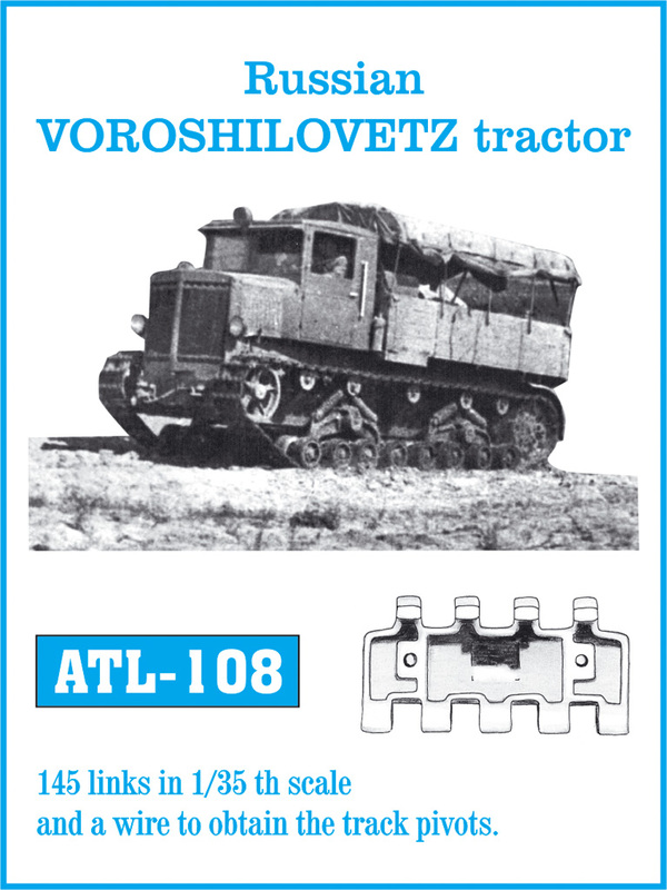 Friulmodel Russian VOROSHILOVETZ tractor - Track Links