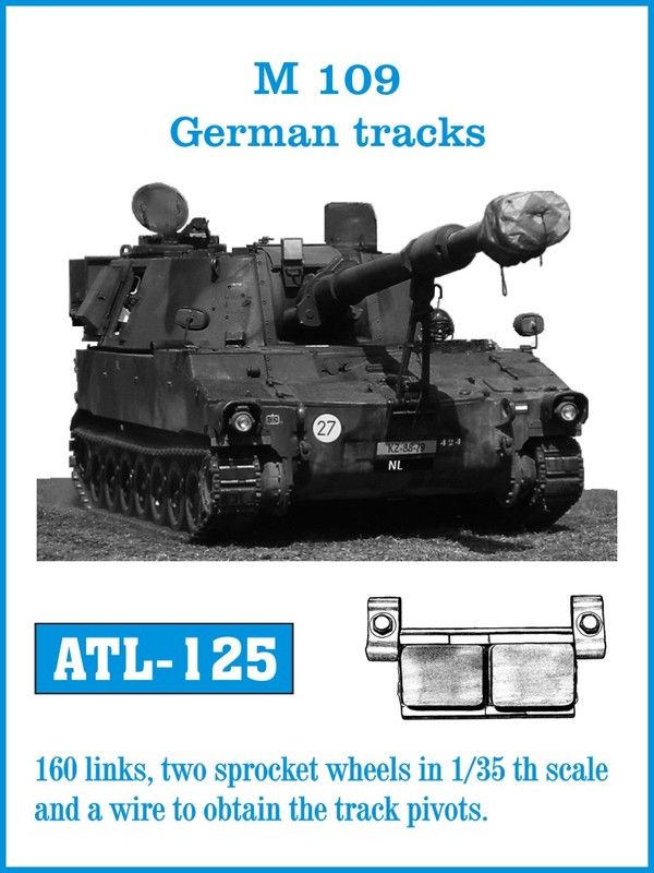 Friulmodel M109 German Tracks - Track Links