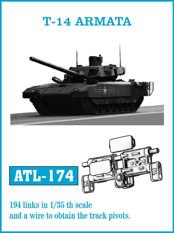 Friulmodel T-14 ARMATA - Track Links
