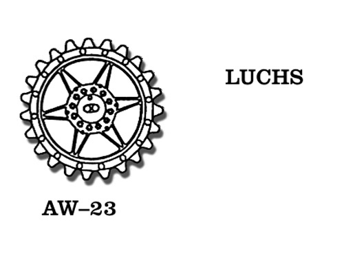 Friulmodel Luchs - Sprocket Wheels